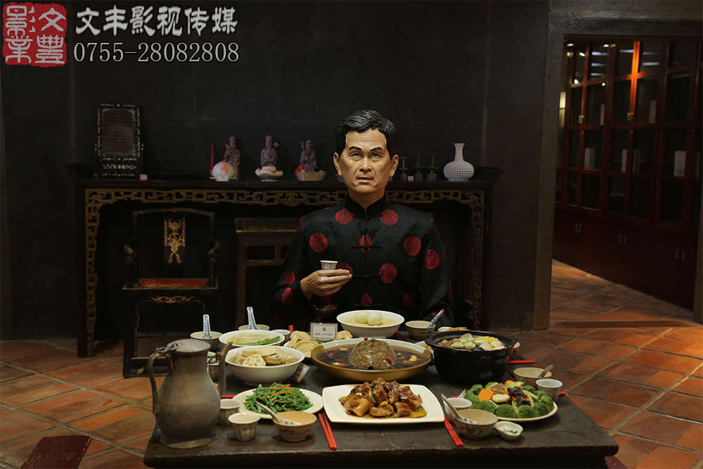 老廣東人的生活習慣,雕塑 老廣東人的生活習慣,雕塑